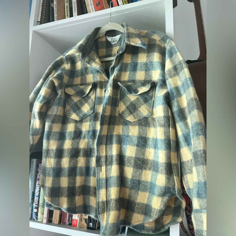 Vintage Woolrich wool blend shirt jacket shacket